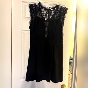 Above knee Black Dress